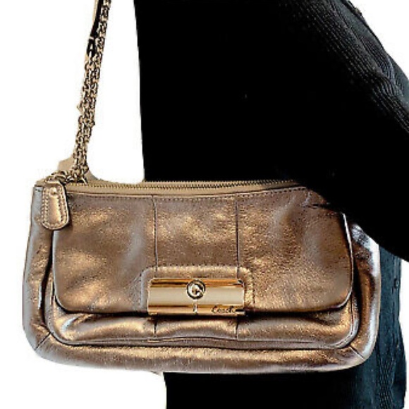 COACH KRISTIN SPECTATOR LEATHER WILLOW Shoulder Bag - Picture 10 of 10